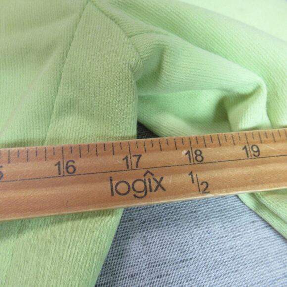 Vintage Gina Blazer Womens Size 12 Lime Green Jacket Retro 80s Made in England - Picture 11 of 14